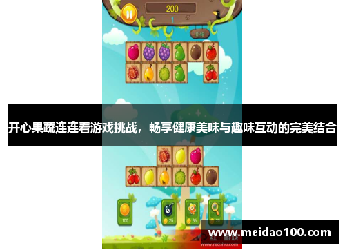 开心果蔬连连看游戏挑战，畅享健康美味与趣味互动的完美结合
